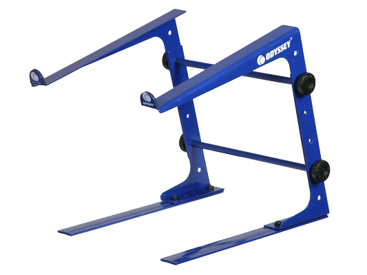 ODYSSEY LSTANDSNVY NAVY TABLE TOP LAPTOP DJ STAND NEW  