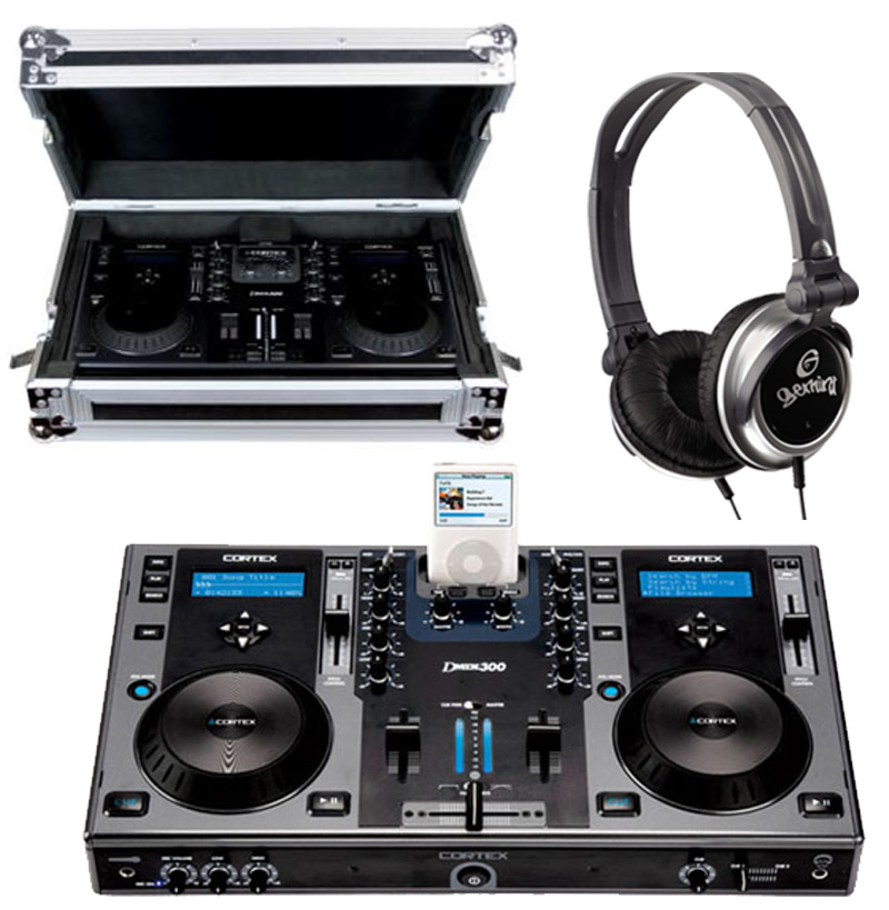Cortex DMIX-300 Pro DJ iPod Digital Media Controller with Study