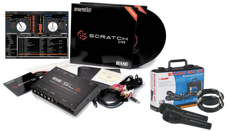 DJ Pro Audio Rane SL 3 Serato Scratch Live Sound Vinyl Emulation