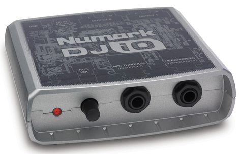 Numark DJ|iO USB DJ Portable Audio Interface (DJiO) - DJ|iO