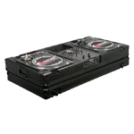Odyssey FZBM10WBL Black Label 10" Mixer / Turntable Battle Mode Coffin w/ Wheels