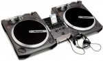 Numark iBATTLEPAK Direct-Drive Vinyl Turntable Package with iM1 2-Channel Mixer