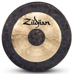 Zildjian P0501 34" Predrilled and Corded Traditional Finish Gong Crafted in China