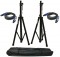 (2) DJ PA Speaker Universal Stands and (2) 15 Foot Speakon Audio Cables Packages