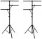 (2) DJ or Band Portable Multi Arm T Bar Tripod 8 Fixture Par Can Lighting 12 Foot Height Stands