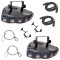 (2) Derby X Dance Effect Party Chauvet Light with (2) DMX Cables, (2) Safety Cables & (2) Clamps Package Combo