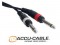 Accu Cable S-2516 Speaker Cable 1/4" to 1/4" 25FT Cord