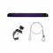 American DJ BLACK-24BLB 24" Black Light Tube Fixture with Truss Clamp and Safety Harness