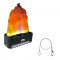 American DJ ENFERNO Massive Flame Lighting Effect Fixture with Truss Mounting Clamp