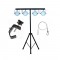 American DJ JEL841 Jelly Par Profile Sys Stand Foot Controller LED Lightning with Safety Harness and Truss Clamp