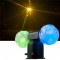 American DJ JELLY COSMO BALL Sound Active Dual Rotating Balls with TRI Color LED