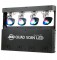 American DJ QUAD SCAN LED-RS RGB Tri LED Scanner w/ 4 Replaceable Gobo Patterns