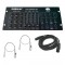 American DJ RGB836 32-Channel RGBW/RGBA LED Lightning Controller with 2 Safety Cables and DMX Cable