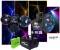 American DJ TRI LED PP 4 Party Pack Four Vertigo Tri-Color w/ Roto Balls & Mini Fog Portable Machine]