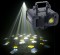 American DJ XPRESS LED Moonflower Effect with 15 Gobo Color Dance Floor Lighting