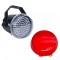 Big Shot LED White Strobe Flash Effect American DJ Light with Red Replacement Color Dome Combo