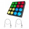 Chauvet Nexus 4x4 Pixel Mapping Display RGB LED Fixture with 2 Safety Cables