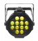 Chauvet DJ SlimParTri12IRC Low Profile Hi-Power LED Par Can Wash Light with 12 Tri-Color LEDs & Infrared Technology