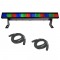 Colorstrip Mini Color Wash Stage Bar Chauvet Light  with (2) DMX Cables Package Combo