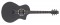 Composite Acoustics 3011260 The Ox Acoustic Guitar with Electronics with Satin Carbon Fiber