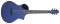 Composite Acoustics 3012680 HG BLU ELE Cargo Acoustic Guitar with Electronics - High Gloss Solid Blue
