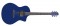 Composite Acoustics 3013750 The Ox Acoustic Guitar with Electronics - High Gloss Solid Blue