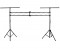 DJ or Band Portable Lighting Fixture with 10 Foot Tripod T Bar Stands & 10 Foot Truss Trussing Section