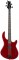 Dean Bass Guitars E09M MRD Edge 09 Series 4-String Mahogany Top / Body Abalone Dot Inlay Metallic Red
