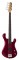 Dean Bass Guitars H09 MRD Hillsboro 09 Basswood Top/Body 34" Scale Metallic Red Finish