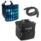Dekker LED Multi Beam Effect American DJ Light with Arriba Bag & DMX Cable Combo