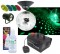 Halloween Party American DJ Disco Mirror Ball Fixture Pinspot Light & Motor with Mini Fog Smoke Effect Machine w/ Fluid