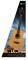 Luna Guitars SAF PK Safari Muse 6-String Acoustics Complete Travel Guitar Pack