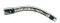 Peavey 6 Inch Chrome Finish Gooseneck with with 5/8" Male and Female Threads