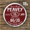Peavey 80/20 Acoustic Brass-Wound 11s Acoustic Strings w/ Selected Gauges Packed