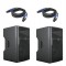 Peavey Pro Audio (2) PVX15 Pro Audio DJ 800 Watt Plastic 2-Way Passive 15" PA Speaker Pair with (2) Speakon Cables