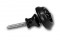 Peavey Super Straplock Black w/ Wide-Button Flange Guitar-Mounted Screw