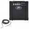 Pro Audio Bass Guitar Peavey MAX 126 Combo Amp 10W 6.5" Amplifier & 1/4" Instrument Cable