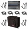 Pro Audio DJ Peavey PV20 USB 20 Channel USB Audio Mixer with (4) PDMIK1 Microphones, (4) XLR Cables & Bag