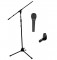 Pro Audio Peavey PVi2 Cardioid Dynamic Vocal Stage Microphone with Adjustable Boom Mic Stand