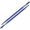 Zildjian 5BNBU Hickory Series 5B Nylon Blue Teardrop Bead Tip Shape Drumsticks