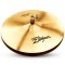 Zildjian A0138 Hi Hat Bottom 15" A Series New Beat Cast Bronze Cymbal with Solid Chick Sound