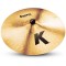 Zildjian K0810 K Series 20" Crash Ride Cast Bronze Drumset Cymbal with Large Bell Size & Medium Sustain