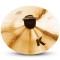 Zildjian K0930 K Custom Series 8" Dark Splash Paper Thin Cast Bronze Cymbal with Bright Sound