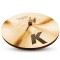 Zildjian K0945 K Custom Series 14" Dark Hi Hat Bottom Medium Drumset Cast Bronze Cymbal with Traditional Finish
