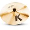Zildjian K0950 K Custom Series 15" Dark Crash Thin Drumset Cast Bronze Cymbal with Mid Pitch & Dark Sound