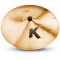 Zildjian K0967 K Custom Series 22" Dark Ride Drumset Cast Bronze Cymbal with Low Pitch & Profile