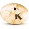 Zildjian K0997 K Custom Series 20" Session Ride Medium Thin Drumset Cast Bronze Cymbal with Brilliant Finish
