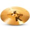 Zildjian K1218 K Custom Series 18" Hybrid Crash Thin Drumset Cast Bronze Cymbal with Low to Mid Pitch