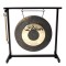 Zildjian P0565 12-Inch Traditional Gong and Table Top Stand Set