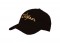 Zildjian T3200 Classic Black Baseball Logo Cap W/ Gold Lettering & Strap